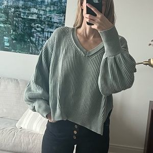 Light sea green sweater. Lush brand. Size S.